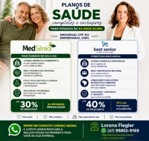 MEDSENIOR OU BESTSENIOR são Planos de Saúde para melhor idade, a partir de 44 anos pelo CPF OU CNPJ.