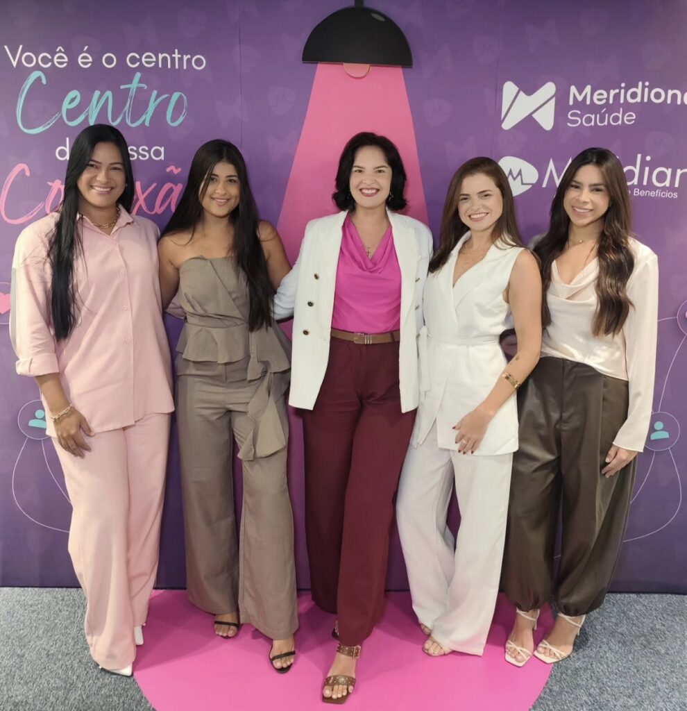 Com a Equipe da Administradora Meridian